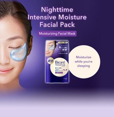 Mặt nạ Nhật Bản KAO Biore Tegotae cho mắt dùng khi ngủ túi 16 miếng