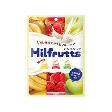 Kẹo sữa vị trái cây tổng hợp Kanro Milfrutts