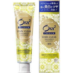 Kem đánh răng Ora2 Premium Stain Clear làm trắng răng