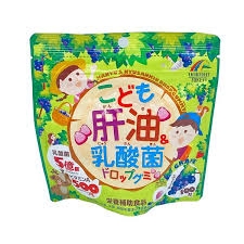Kẹo dẻo bổ sung dầu gan cá & lợi khuẩn lactic cho trẻ em 100 viên