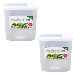 Hộp thực phẩm vuông 1600ml Inomata