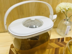 Bình uống nước kèm lọc trà 1,2L (nắp trắng)