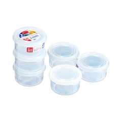 Set 3 hộp nhựa tròn 180ml Nakaya