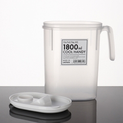 Bình đựng nước 1,8L có tay cầm Nakaya (nắp trắng)