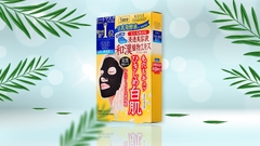 Mặt nạ trắng da se khít lỗ chân lông Kose Black Mask ( 5 miếng )