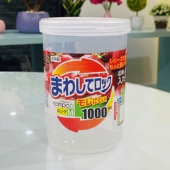 Hộp nhựa nắp vặn dáng tròn 1,8L Sanada