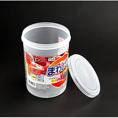 Hộp nhựa nắp vặn dáng tròn 1,8L Sanada