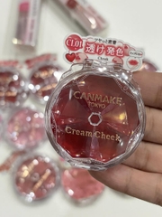 Phấn má hồng dạng kem Canmake CL01 màu đỏ