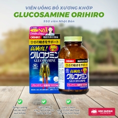 Glucosamine Orihiro hộp 950 viên