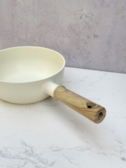 Chảo nhôm đúc sâu 
lòng chống dính 
Todaii - 18cm, nắp 
kính