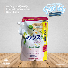 Nước giặt đậm đặc, kháng khuẩn cao cấp Kaori 1,5kg