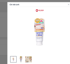 Tấy da chết dưỡng trắng White ConC - Nhật Bản