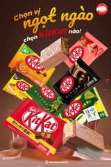 Socola Kitkat mini đỏ (gói)