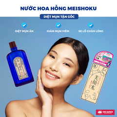 Nước hoa hồng trị mụn Meishoku