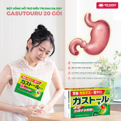 Bột uống hỗ trợ điều trị đau dạ dày Gasutouru 20 gói