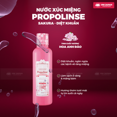 Nước súc miệng Propolinse Sakura - Diệt Khuẩn