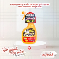 Chai dung dịch tẩy vết bẩn siêu mạnh Daichi 400ml
