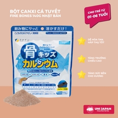 Bột canxi cá tuyết Nhật Bản 140g