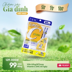 Viên Uống Bổ Sung Vitamin C DHC 60 ngày