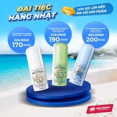 Lăn khử mùi đá khoáng Soft Stone Mint - giúp sáng da