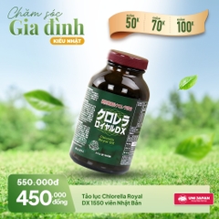 Tảo lục Chlorella Royal DX 1550 viên