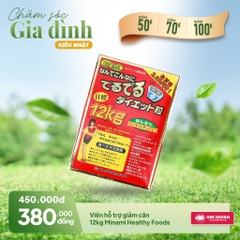 Viên uống hỗ trợ giảm cân 12kg Minami Healthy Foods