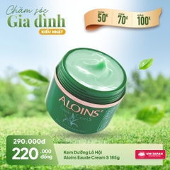 Kem Dưỡng Lô Hội Aloins Eaude Cream S 185g