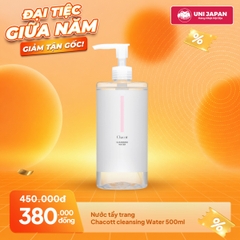 Nước tẩy trang Chacott cleansing Water 500ml