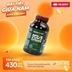 Tảo lục Chlorella Royal DX 1550 viên