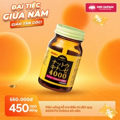 Viên uống hỗ trợ điều trị đột quỵ 4000 FU Orihiro 60 viên