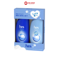 Cặp dầu gội xả HS trị gàu (xanh dương)