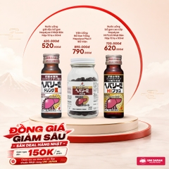 Nước uống bổ gan cao cấp Hepalyse HI PLUS Nhật Bản | Hộp 10 lọ x 50ml
