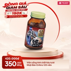 Viên uống tinh chất hàu tươi Nhật Bản Orihiro 120 viên