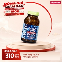 Viên Uống Dầu Cá Omega 3 Orihiro