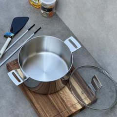Nồi đúc inox 3 lớp đáy liền Try-Ply Kaiyo size 22cm