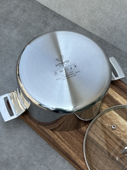 Nồi đúc inox 3 lớp đáy liền Try-Ply Kaiyo size 18cm