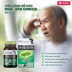 Viên Uống Bổ Não DHA - EPA Ginkgo 60 Viên