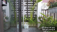 Cây lau nhà thông minh tách nước bẩn Kaiyo màu xanh mint