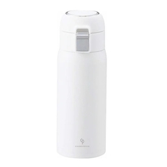Bình giữ nhiệt nắp bật cao cấp 350ml (màu trắng)