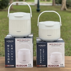 Nồi ủ chân không Kaiyo màu trắng, dung tích 4,5 lít