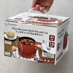 Nồi chiên ngập dầu Kaiyo màu đỏ