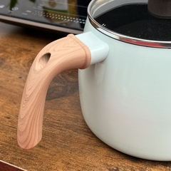 Nồi chiên ngập dầu Kaiyo màu xanh mint