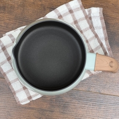 Nồi chiên ngập dầu Kaiyo màu xanh mint