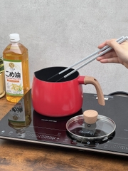 Nồi chiên ngập dầu Kaiyo màu đỏ