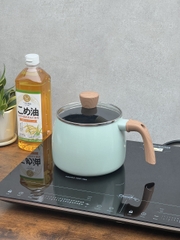 Nồi chiên ngập dầu Kaiyo màu xanh mint