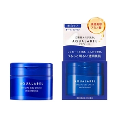 Kem Dưỡng Shiseido Aqualabel Màu Xanh 90g - Dưỡng trắng