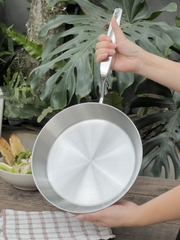 Chảo inox 316 liền khối 5-ply Premium Kaiyo 20cm