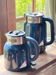 Ấm siêu tốc 2 lớp cool touch 1,5L Kaiyo, màu xanh navy
