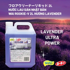 Nước lau sàn tẩy nhà tắm WAI Rookie V hương lavender