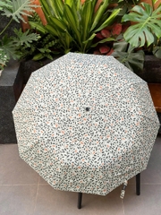 Ô gấp gọn tự động hai chiều 10 nan Kaiyo, hoạ tiết lá colorful leaf ( lá nhỏ )